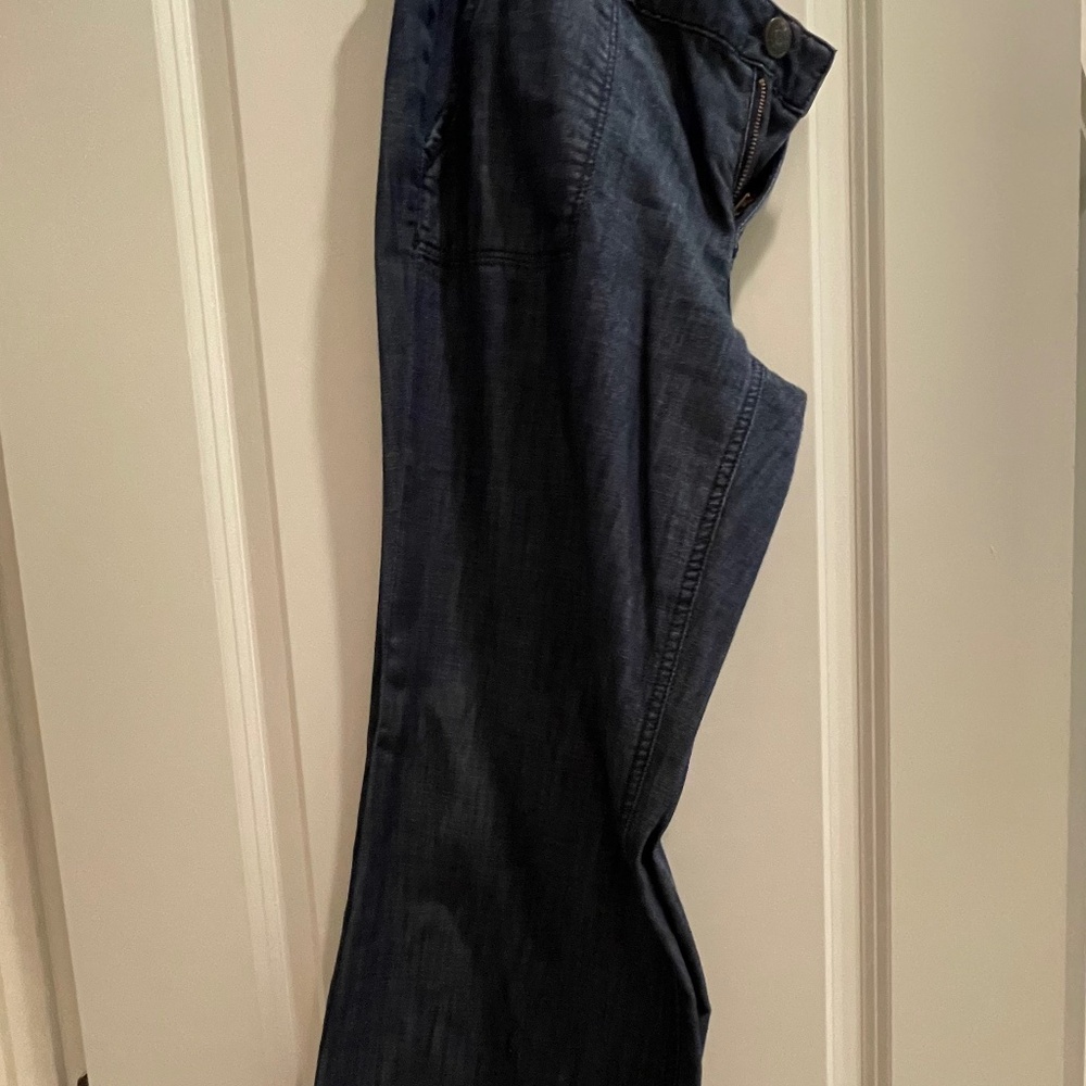 J Crew Wide Leg Trouser Jeans size 8
